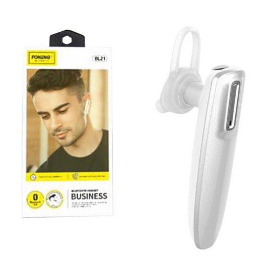 Foneng Wireless Single Earphone BL21 White